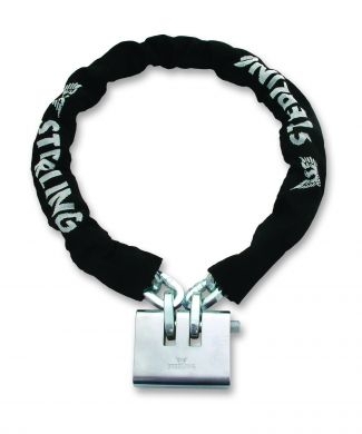 Sterling 10mm Hardened D-link Chain & Solid Steel Closed Shackle