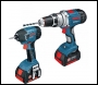 Bosch 18VLI TWIN (2x1.3AH) 18v  Twin Pack