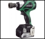 Hitachi WR18DBDL/JW 18V Cordless li-ion Brushless Impact Wrench (2 x 4Ah Batteries)