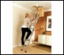 Youngman Easiway Aluminium 3 section sliding loft ladder (general use)