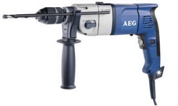 AEG SB2E-1010-RS Percussion Drill 13 mm Keyless Chuck (240 Volt Only)
