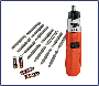 Black & Decker KC9024BA 2.4 Volt Screwdriver with 14 Piece Accessory Set