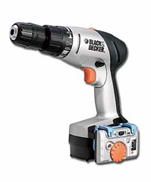 Black and Decker HP122KD 12 Volt Combi Drill - 13mm Keyless Chuck