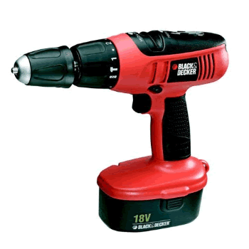 Black and Decker KC181FK 18 Volt Combi Drill - 13mm Keyless Chuck