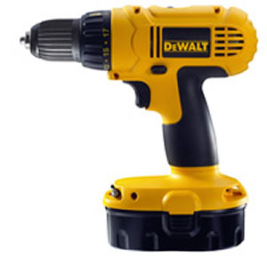 DeWalt DC 759KA 13mm 18 Volt Cordless Drill Driver (2 x 2.0Ah NiCad Batteries)