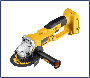DeWalt DC411N 18 Volt Cordless Angle Grinder 125mm (BODY ONLY)