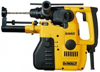 DeWalt D2530-5K Heavy Duty SDS+ L Shaped Combi Hammer with Dust Extraction System (110/240 Volt)