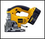 DeWalt DC330KBV 18 Volt Heavy Duty Cordless Jigsaw (2 x 18 Volt 2.6Ah Batteries)