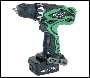 Hitachi DS12DVF 12 Volt Cordless Drill Driver (3 x Ni-Cad Batteries)