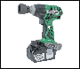 Hitachi WR18DL 18 Volt Cordless Impact Wrench (2 x Lithium Ion Batteries)