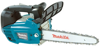 Makita DCS230T Top Handle Petrol Chainsaw (25cm Bar / 22.2cc)