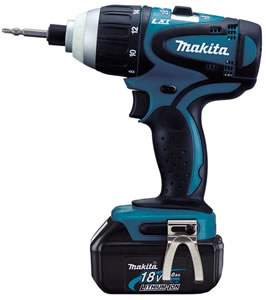 Makita BTP140SFE Cordless 18 Volt 4 Function Combi Drill - 13mm Keyless