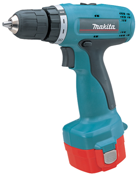 Makita 6270DWPE3 Cordless 12 Volt Drill Driver Set (3 x 1.3Ah Ni-Cad Batteries)