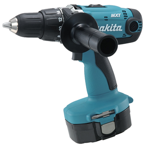 Makita 6349DWFE Heavy Duty Cordless 18 Volt MXT Drill Driver - 13mm Keyless Chuck