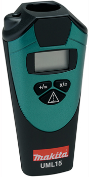 Makita UML15 Ultrasonic Distance Meter with Laser Pointer