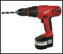 Milwaukee LokTor P12TXC Cordless 12 Volt Combi Drill with Fixtec & Clip-Lok