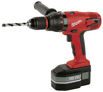 Milwaukee LokTor P18TXC Cordless 18 Volt Percussion Drill with Fixtec and Clip-Lok