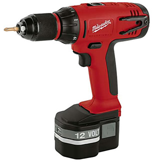 Milwaukee PLD12X Cordless 12 Volt Drill Driver with Fixtec & Clip-Lok