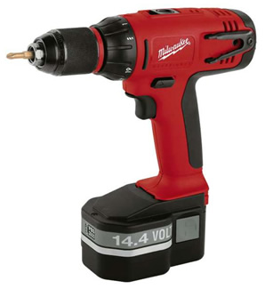 Milwaukee PLD 14.4 X Cordless 14.4 Volt Drill Driver with Fixtec & Clip-Lok