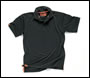 Scruffs Wicking "Stay Dry" Polo Shirt - Black