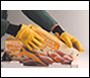 'Freezemaster' Grain Leather Gloves