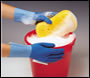 Taskmaster Durable Natural Latex Gauntlet with Cotton Interlock Liner (per pair)