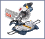 Ryobi EMS-1122L Compound Mitre Saw 210mm Blade + Laser Guide 1100 Watt (240 Volt Only)