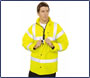 High Visibility Motorway Parka Jacket - Yellow