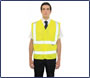 High Visibility Yellow Waistcoat (full spec)