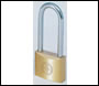 50mm Long Shackle Quality Brass Padlock