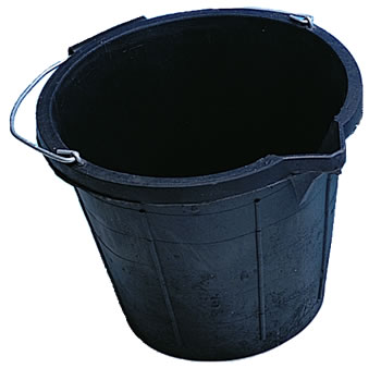 3 Gallon Rubber Type Bucket