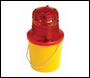SPC (Static Non Photo Cell) Red Single Battery Static Road Lamp
