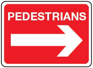 Pedestrians This Way