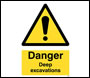 Danger Deep Excavations