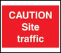 Caution Site Traffic