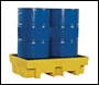 Clear Spill 2 Drum Spill Pallet (240 Litre Capacity)