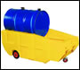 Clear Spill Portable 205 Litre Drum Cart