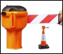 Skipper Retractable Barrier Tape Holder - with 9m Tape