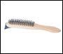 4 Row Wire Brush with Scraper