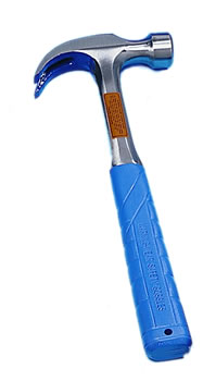 All Steel Drop Forged Claw Hammer with Cushion Grip Handle (20oz / 0.57kg)