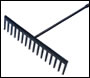 Asphalt Rake, Wooden Handled with 16 Flat Teeth
