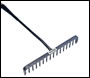Tarmac Rake, Wooden Handled with 16 Round Teeth