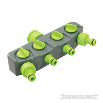 Silverline 4-Way Tap Connector