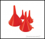 Silverline Funnel Set 4pce