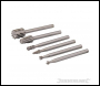 Silverline HSS Router Cutter Set 6pk