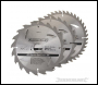 Silverline TCT Circular Saw Blades 3pk