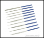 Silverline Diamond Needle File Set 10pce