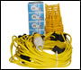 25 Metre Festoon Kit with Lamps & Guards (110 Volt Only)