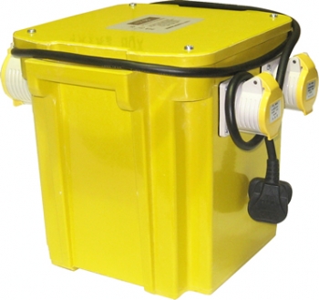 Tradesafe 5kVA Intermittent Rated Transformer (Input 240 Volt/Output 110 Volt)