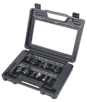 Trend 12 Piece TC Router Cutter Starter Set - 8mm Shank